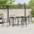 Set de Dining de Grădină 5 Piese Antracit Oțel GartenMobel Dekor