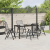 Set de Dining pentru Grădină cu 5 Piese Oțel Antracit GartenMobel Dekor