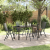 Set de Dining pentru Grădină cu 5 Piese Oțel Antracit GartenMobel Dekor
