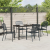Set mese pentru grădină 5 Piese Oțel Anthracite GartenMobel Dekor