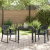 Set de Dining Grădină de 3 Piese Negru Ratan Polimer GartenMobel Dekor
