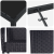 Set de Dining de Grădină 5 Piese Negru Poliratan GartenMobel Dekor