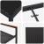 Set de masă pentru grădină din ratan negru, 3 piese GartenMobel Dekor