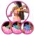 BARBIE PAPUSA SIRENA CU PAR BRUNET SI COADA ROZ SuperHeroes ToysZone