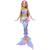 BARBIE PAPUSA SIRENA FLOARE MAGICA CU PAR BLOND SI COADA ALBASTRA SuperHeroes ToysZone