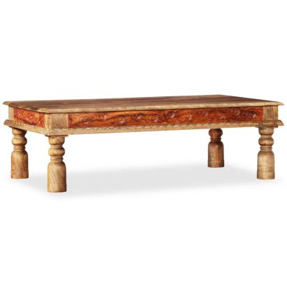 Măsuță de cafea, lemn masiv de mango acacia, 110x60x38 cm GartenMobel Dekor