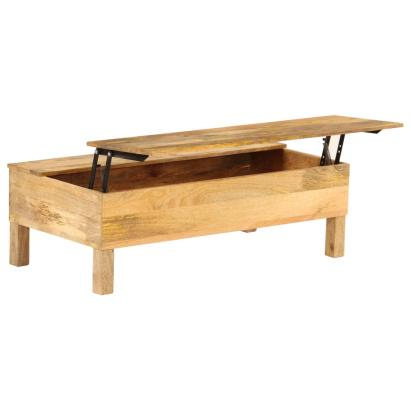 Măsuță de cafea, 110 x 55 x 35 cm, lemn masiv de mango GartenMobel Dekor