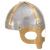 Coif de viking, aspect antic, jocuri pe roluri, argintiu, oțel GartenMobel Dekor
