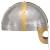 Coif de viking, aspect antic, jocuri pe roluri, argintiu, oțel GartenMobel Dekor
