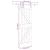 Ușă glisantă cu set de feronerie 70x210 cm, lemn masiv de pin GartenMobel Dekor