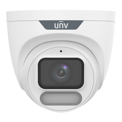 Camera supraveghere IP 4MP, Wise-ISP, ColorHunter, lentila 2.8mm, WL 30m, Microfon, color 24/7 - UNV IPC3624LE-ADF28K-WP SafetyGuard Surveillance