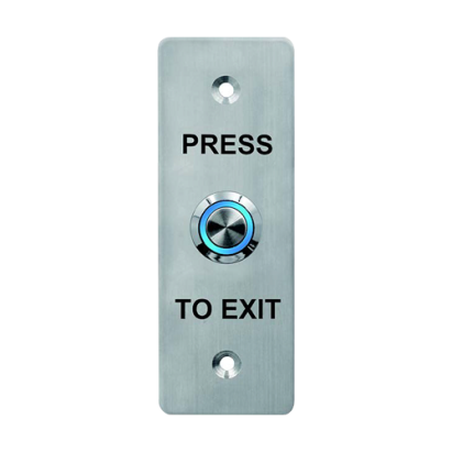 Buton de iesire, montaj ingropat, inox, LED, NO-NC-COM, 115 x 40 mm CSB-408L SafetyGuard Surveillance