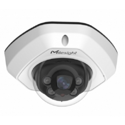 Cameră supraveghere IP Mini Dome 2 Megapixeli Lentila 2.8mm IR 30m IK10 Microfon Milesight Tehnology MS-C2973-PD SafetyGuard Surveillance