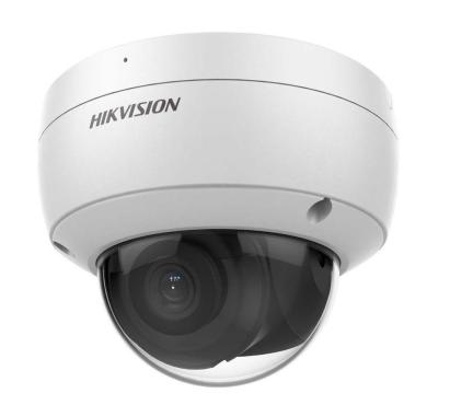 Camera supraveghere IP Hikvision AcuSense DarkFighter lentilă 2.8 mm, 4 MP, PoE, IR 30M slot card, microfon  Hikvision DS-2CD2146G2H-ISU SafetyGuard Surveillance