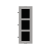 Rama montaj ingropat din otel inoxidabil, 3 module, pentru Interfon modular - HIKVISION DS-KD-ACF3-S SafetyGuard Surveillance