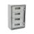Cutie modulara IP65, gri, usa transparenta, 2 x 9 module, 250x350x150 mm PP3112 SafetyGuard Surveillance