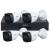 Kit supraveghere 4 camere basic 5 MP, IR 30 M, lentila fixa de 2.8mm, DVR 4 canale, Dahua cu Wizsense, inteligenta artificiala SafetyGuard Surveillance