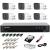 Sistem complet supraveghere 5 MP Hiwatch by Hikvision Turbo HD cu 6 camere Bullet IR 40 m, sursa alimentare, HDD 1TB, full accesorii SafetyGuard Surveillance