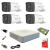 Sistem supraveghere video Hikvision 4 camere de exterior 5MP Turbo HD cu IR 40M DVR 4 canale full accesorii cu HARD 1TB live internet SafetyGuard Surveillance