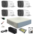 Sistem supraveghere video cu UPS 4 camere Hikvision exterior 5MP Turbo HD 2 cu IR 80M si 2 cu IR 40M DVR 4 canale full accesorii, HARD 1TB SafetyGuard Surveillance