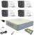 Sistem supraveghere video Hikvision 4 camere de exterior 5MP Turbo HD 2 cu IR 80M si 2 cu IR 40M, full accesorii SafetyGuard Surveillance