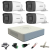 Sistem supraveghere profesional Hikvision 4 camere 5MP Turbo HD IR 40m SafetyGuard Surveillance