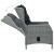 Set mobilier de exterior cu perne,9 piese,gri deschis,poliratan GartenMobel Dekor