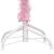 Brad Crăciun pre-iluminat cu set globuri, roz, 120 cm, PVC GartenMobel Dekor
