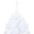Brad Crăciun artificial pre-iluminat set globuri alb 120 cm PVC GartenMobel Dekor