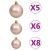 Brad Crăciun pre-iluminat artificial set globuri alb 150 cm PVC GartenMobel Dekor