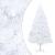 Brad Crăciun pre-iluminat artificial, set globuri, alb, 240 cm GartenMobel Dekor