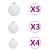 Brad Crăciun pre-iluminat artificial set globuri alb 150 cm PVC GartenMobel Dekor