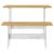 Set mobilier bucătărie „REINE”, 3piese, maro miere&alb lemn pin GartenMobel Dekor