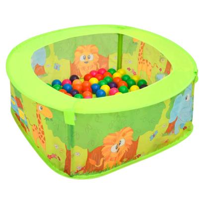 Piscină cu bile pentru copii, 300 de bile, 75x75x32 cm GartenMobel Dekor