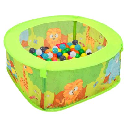 Piscină cu bile pentru copii, 300 de bile, 75x75x32 cm GartenMobel Dekor