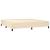 Pat box spring cu saltea, crem, 200x200 cm, textil GartenMobel Dekor