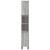 Set mobilier de baie, 3 piese, gri sonoma, lemn prelucrat GartenMobel Dekor