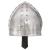 Coif cavaler medieval antic, jocuri de rol, argintiu, oțel GartenMobel Dekor