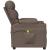 Fotoliu de masaj electric rabatabil, gri taupe, textil GartenMobel Dekor
