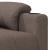 Fotoliu de masaj electric rabatabil, gri taupe, textil GartenMobel Dekor
