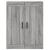 Dulap înalt, gri sonoma, 69,5x34x180 cm, lemn compozit GartenMobel Dekor