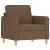 Set de canapele cu perne, 4 piese, maro, textil GartenMobel Dekor