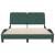 Cadru de pat fără saltea, verde închis, 120x200 cm, catifea GartenMobel Dekor
