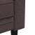 Set canapele, 3 piese, maro închis, material textil GartenMobel Dekor