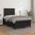 Pat box spring cu saltea, negru, 120x190 cm, piele ecologică GartenMobel Dekor