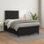 Pat box spring cu saltea, negru, 120x190 cm, piele ecologică GartenMobel Dekor