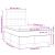 Pat box spring cu saltea, negru, 120x190 cm, piele ecologică GartenMobel Dekor