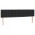 Pat box spring cu saltea și LED, negru, 120x190 cm, piele eco GartenMobel Dekor
