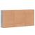 Dulapuri, 3 buc., gri sonoma, 60x31x84 cm, lemn prelucrat GartenMobel Dekor