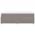 Pat box spring cu saltea, gri taupe, 120x200 cm, textil GartenMobel Dekor